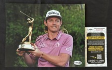 CAM CAMERON SMITH SIGNED AUTOGRAPH 8x10 PHOTO COA JSA THE BRITISH OPEN 1