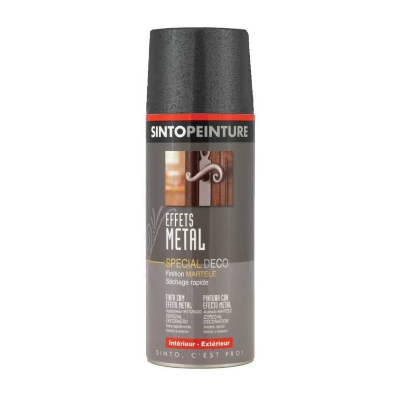 Peinture aérosol vernis métal mat SINTO pour relooker un meuble loft