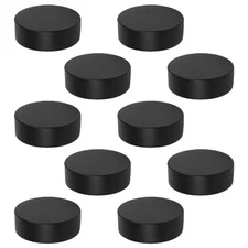  12 Pcs Training Hockey Accessories Pucks for Sports Soft Indoor Bulk