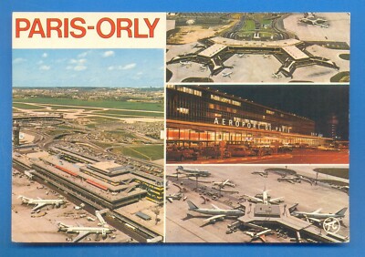 PARIS-ORLY FLUGHAFEN.FRANKREICH.POSTKARTE