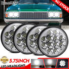<!--F#f_0-->BraveWAY 4pcs 5.75 5-3/4inch Round LED Headlight For Holden HQ HK HT HX HZ HJ HG<!--F/-->