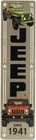 Embossed Metal Jeep Sign – Vintage Off-Road Wall Decor for Garage, Man Cave, Bar