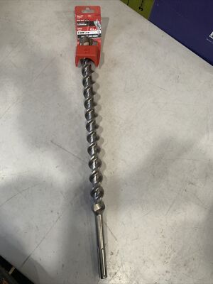 Milwaukee 48-20-8480 1-3/8 in. x 23 in. 4-Cutter SDS-MAX Carbide Bit
