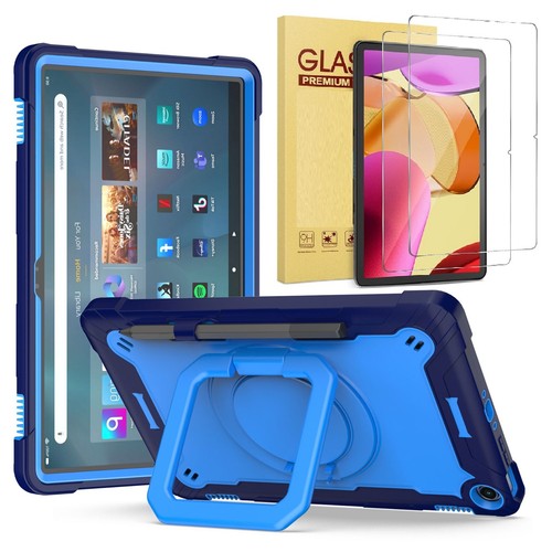 Hybrid Case For Amazon Fire Max 11 2023 Release Tablet with 360° Rotating Stand - Picture 21 of 52