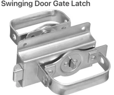 Heavy Duty Swinging Gate Latch - Steel Zinc Plated