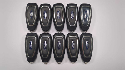 10 X ORIGINAL FORD 3 TASTEN FERNBEDIENUNG SMART SCHLÜSSELANHÄNGER RESTPOSTEN GETESTET 7S7T ED!
