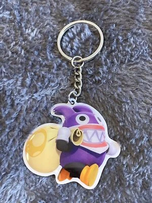 1 PORTE CLE NINTENDO Switch NEW SUPER MARIO BROS U DELUXE KEYRING NABBIT - Photo 1/4