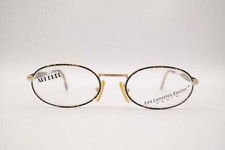 Vintage Essilor 181 02 530 Gold Mehrfarbig oval Brille Brillengestell NOS