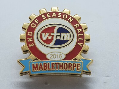 MABLETHORPE SCOOTER CLUB RALLY CLUB PIN ABZEICHEN VESPA Lambretta Mods SELTEN WELLER 