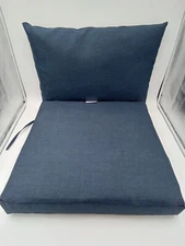 Arden Selections Outdoor Chair Cushion Set Sapphire Blue Leala 21" x 21" Seat