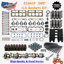 For Chevy Ls .595 E1841p Sloppy Stage 3 Cam Spring Lifters Gaskets Pushrods Kit For Chevy Ls .595 E1841p Sloppy Stage 3 Cam Spring Lifters Gaskets Pushrods Kit
