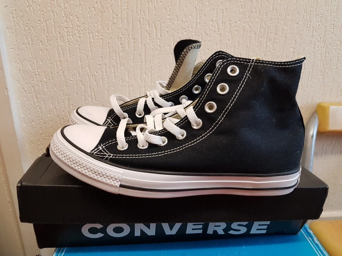 Converse black hotsell trainers