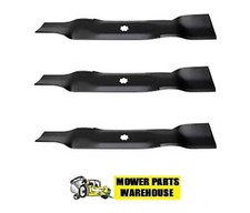 3 NEW MOWER BLADES FOR JOHN DEERE GX21784 GY20852 D140 D150 D160 LA140 LA145