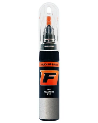 Stylo de Retouche pour ROLLS ROYCE R26 SILVER peinture de voiture - Photo 1/4