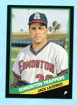 1988 CMC - Trappers Pac. Coast League -  Edmonton - Jack Lazorko- Box 198