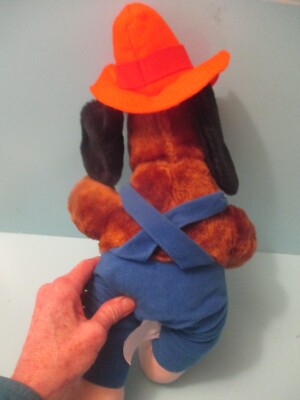 Rare 1988 Showbiz Pizza Chuck E Cheese JASPER T JOWLS Dog Plush 19