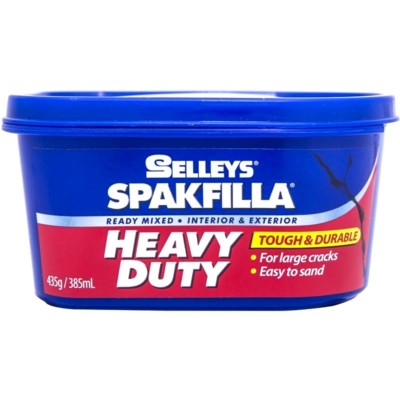 Selleys Spakfilla Heavy Duty Ready Mixed Filler 435g for Large Cracks