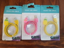 Lot Of 3 Micro USB Cables