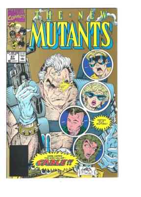 The New Mutants #87, March 1990, Reprint