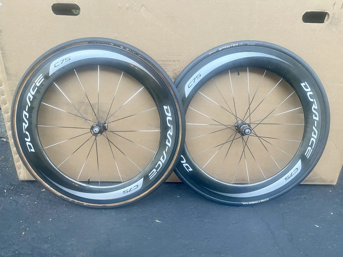 Shimano Dura-Ace 9000 C75 Tubular Carbon 700C Wheelset 10 or 11