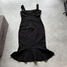 Dolce&Gabbana Women M D&G Black Sleeveless Dress 24/38 Figure-Flattering Elegant