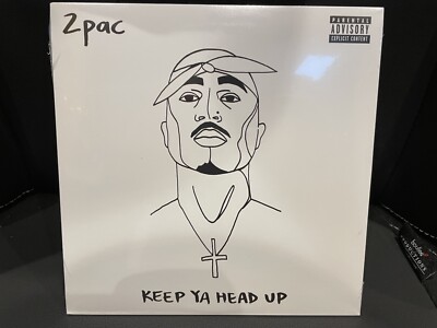 NEW LIMITED EDITION 2PAC KEEP YA HEAD UP 7'' BLACK VINYL SINGLE IN HAND IN UK