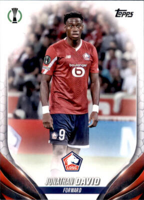UEFA UCC Club Competition 117 Jonathan David  Base Set 2023/24