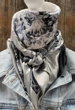 Rodeo Drive Conchos Wild Rags, Various Designs and Colors - 35" x 35"