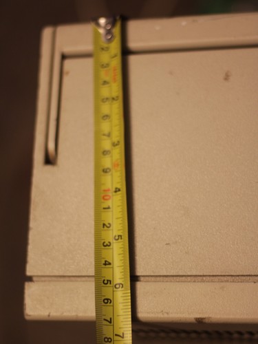 IBM PS/2 model 80 CASE AND w. working PSU ONLY 8580 white heavy 1989 - Picture 18 of 21