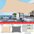 Outdoor Awnings Waterproof Sun Shade Sail Garden Canopi for Terrace Canvas