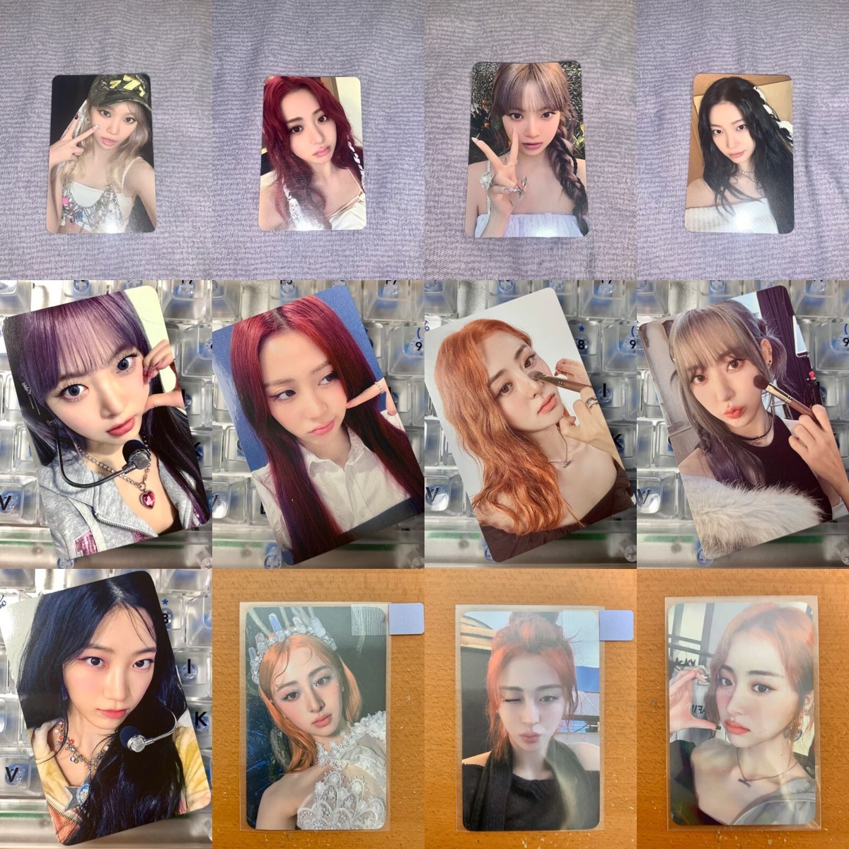 Lesserafim easy album pob fansign vce lucky draw photocard chaewon