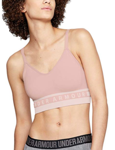 white longline sports bra