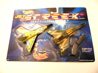 Vintage 1991 Hot Wheels JET Streex Machines: The Future of Speed 2 Pack - MOC