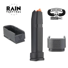 GHOST INC Glock 43X 48 M.E.D  Plus 2  Magazine Extension Black