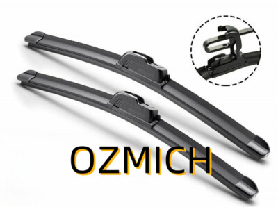 #ad 24quot; 16quot; Windshield Wiper Blades Premium Quality J Hook Blades Bracketless $13.09