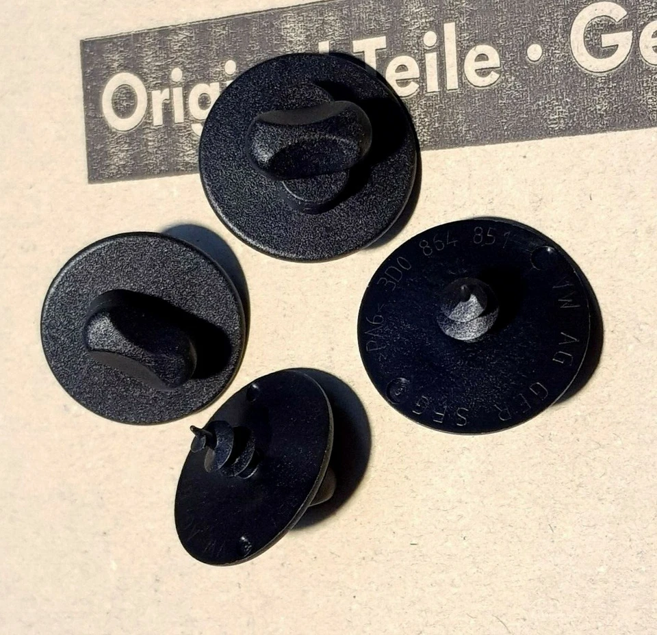 original VW Bus T5 Fußmatten Gummimatten 2003-2015 vorne floor rubber mats - Bild 2 von 2