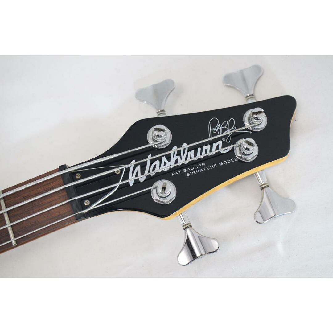 Electric Bass Guitar Washburn PB-1250 Pat Badger Signature Model