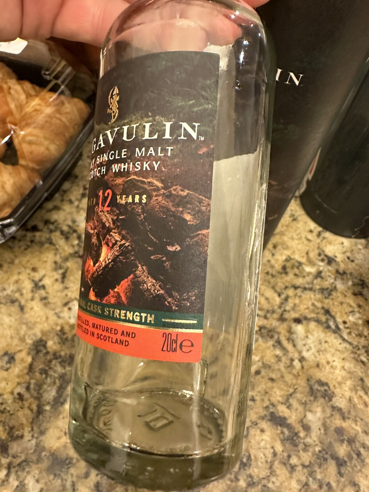 Lagavulin 12 Year - Fireside Tales 2024 / Empty Islay Single Malt Scotch - 20cL