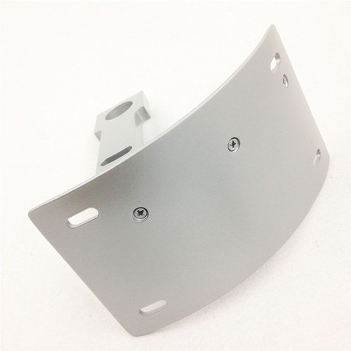 Silver Rear Side Mount License Plate Bracket For Kawasaki Ninja ZX6R/7R