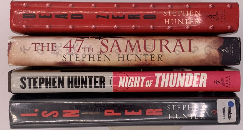 Lot of 4 Hardcover Books by Stephen Hunter, from Bob Lee Swagger Series, B162 - Image 3 of 4