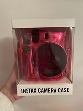 Instax Mini Camera Pink Metallic Case New
