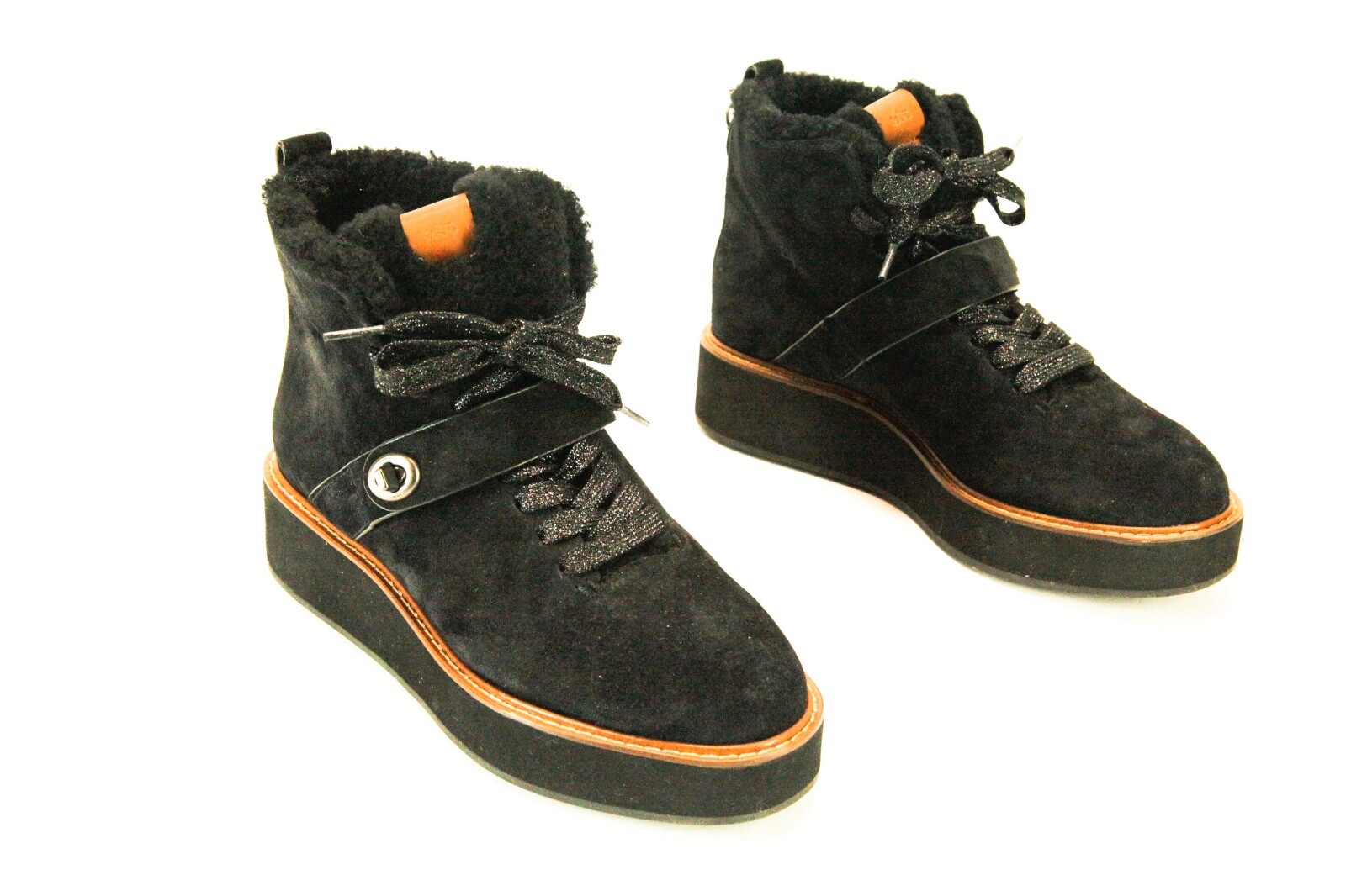 $248 Coach Urban Hiker in Black Suede 
