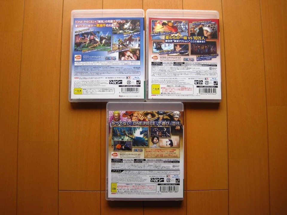 One Piece Pirate Warriors 1 & 2 - PS3 Neuf 100% Scellé Version FR - Double Jeu Collector