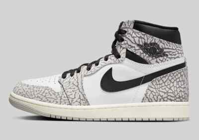 靴 Nike GS Air Jordan 1 High OGWhite Cement Nike Air Jordan 1 Retro High OG White Cement FD1437-052 GS