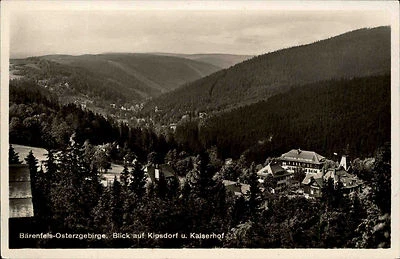 Bärenfels Altenberg 1936 Kipsdorf Kaiserhof Totalansicht Verlag Brück & Sohn - Bild 1 von 2