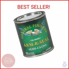 General Finishes Arm-R-Seal Oil Based Topcoat, 1 Quart, Semi-Gloss