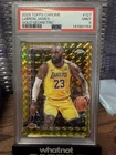 2025-26 Topps Chrome - LeBron James #127 Gold Geometric Refractor /50