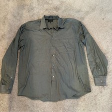 Claiborne Collared Button Down Long Sleeve Dress Shirt Size Neck 16