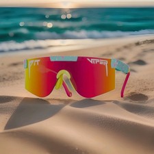 Pit Viper Youth Kids Sunglasses BLocks 100 UV Rays Baseball Football Sports NEW