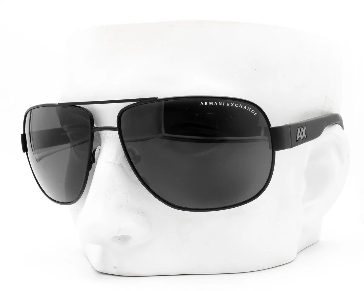 NEW ARMANI EXCHANGE AX107/S Black Sunglasses NEW WITHOUT TAGS Armani Exchange AX4026S M (56 - 17) with Grey lenses and  main image 2
